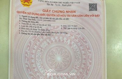 Bán đất kiệt K75 Đồng Kè - Gần chợ Hòa Khánh